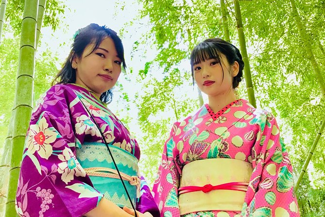 Visit to Secret Bamboo Street With Antique Kimonos!