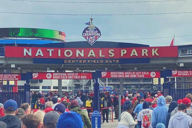 Washington Nationals Baseball Game Ticket Review