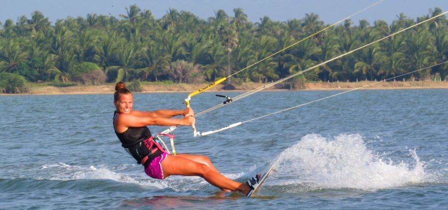Water Skiing in Mount Lavinia