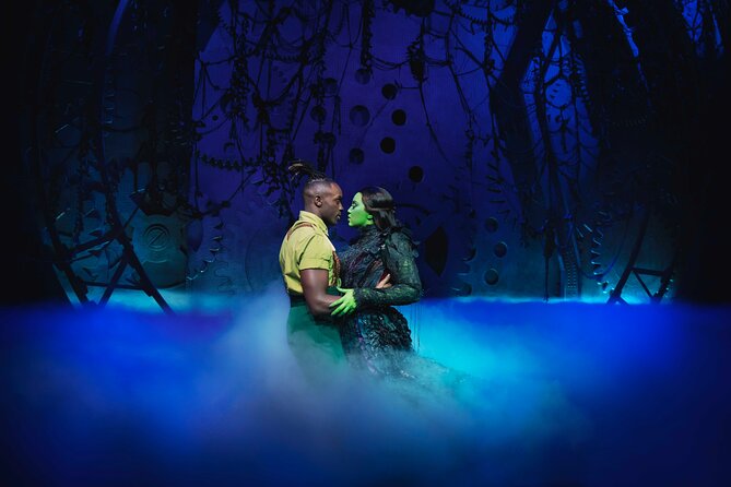 Wicked the Musical London Theater Tickets With Two Course Meal