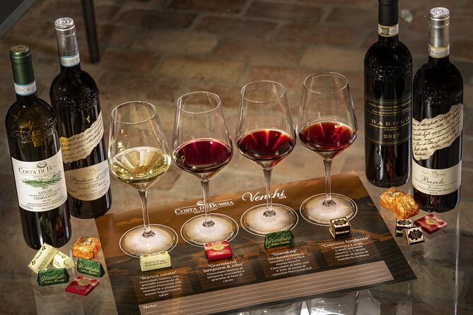 Wine & Chocolate Tour and Tasting in Alba Area