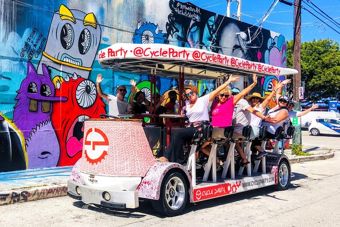 Wynwood Graffiti InstaTour on a Party Bike