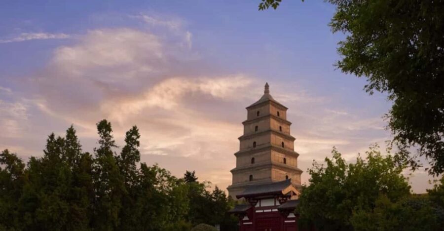Xian: Dacien Temple(Great Wild Goose Pagoda) E-ticket