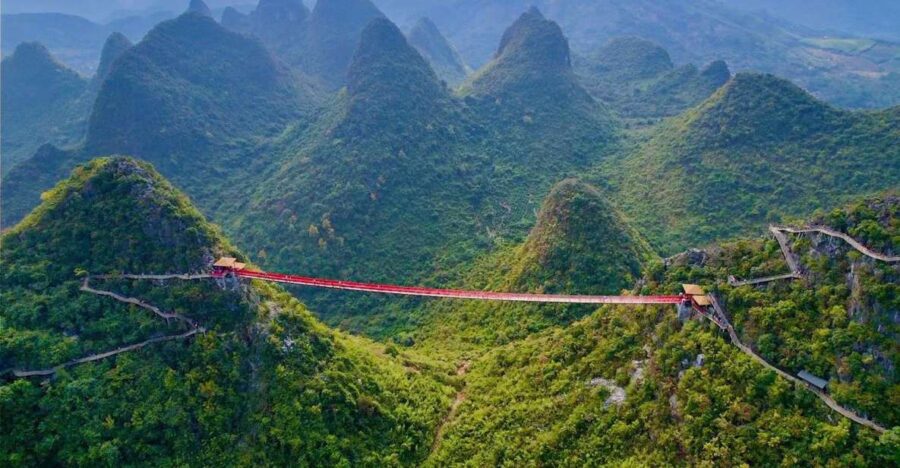 Yangshuo Ruyi Peak & Round Way Cable Car Ticket