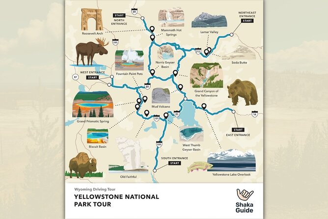 Yellowstone National Park Audio Driving Tour