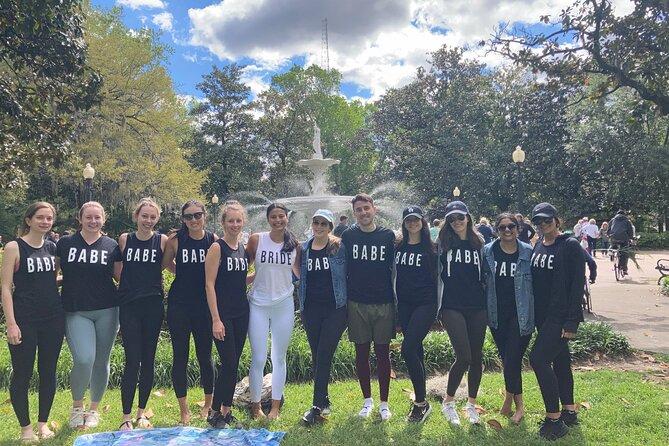 Yoga in Forsyth Park