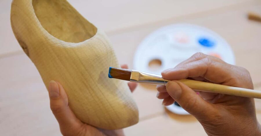 Zaanse Schans: Wooden Shoe Painting Workshop