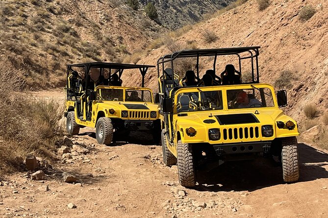 Zion Hummer Tour to Zion Waterfall With Swimming