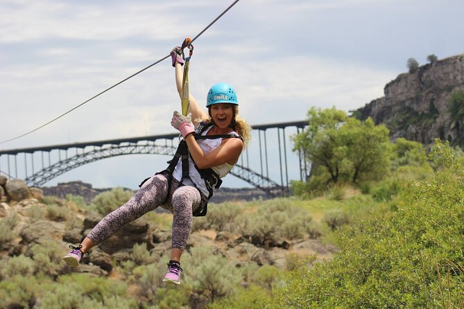 Zipline Adventure in the Snake River Canyon