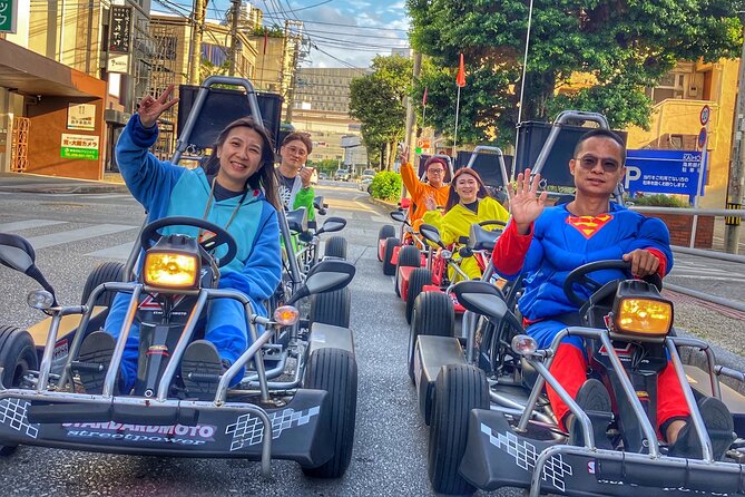 1-Hour Go-Kart Adventure on Public Roads in Okinawa IDP Needed - Inclusions