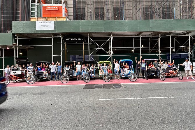 1 Hour Private Guided Pedicab Tour in New York City - Highlights of the Tour