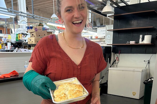 2 Hour Historic Market Food Tour and Hands-On Biscuit Class - Sample Menu