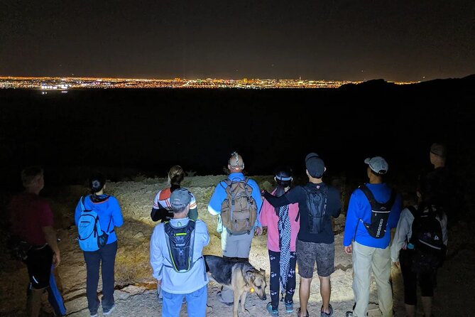 2-Hours Hiking Night Tour to Strip Views in Las Vegas - Meeting Point and Pickup Information