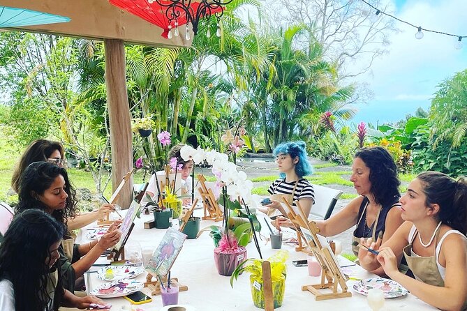 3-Hour Cup N Canvas Painting Party - Navigating the Meeting and End Point