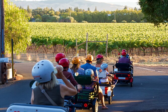 3 Hour Electric Trike Sunset Tour at Sonoma - Meeting Point and Parking Information