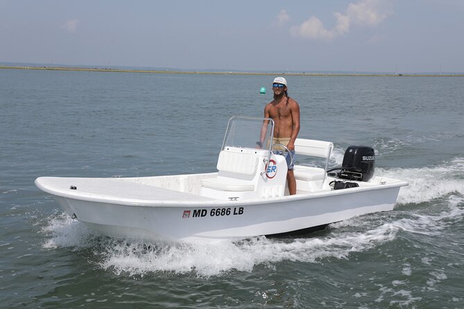 4-Hour Fishing Skiff Boat Rental in Chincoteague Island, VA - Included Amenities for Your Adventure