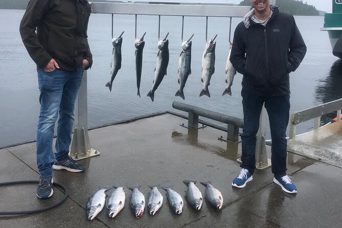 4 Hours Salmon Fishing Charter Review - Inclusions and Gear Provided