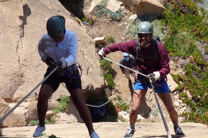 A Whole Day in Sintra to Rappel - Gearing Up for Rappelling