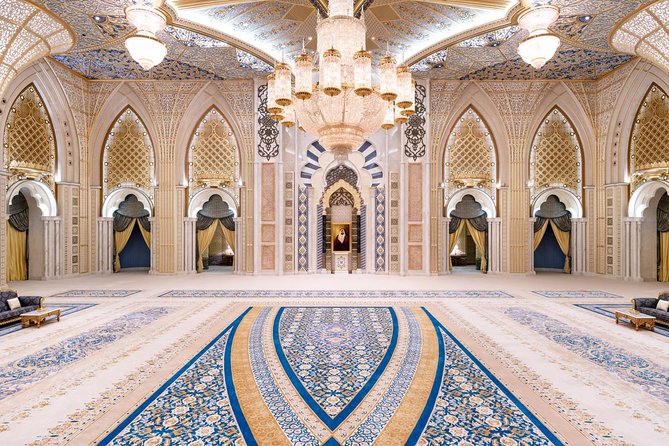 Abu Dhabi Tour: Grand Mosque, Heritage Village, Emirates Palace & Qasr Al Watan - Sheikh Zayed Grand Mosque
