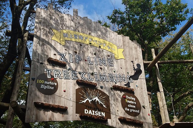 Aerial Athletics (Zipline Adventure) - Morinokuni Forest Kingdom: The Meeting Point