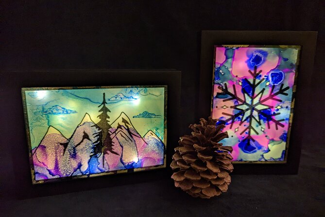 Alcohol Ink Light Boxes - Meeting Point and Location