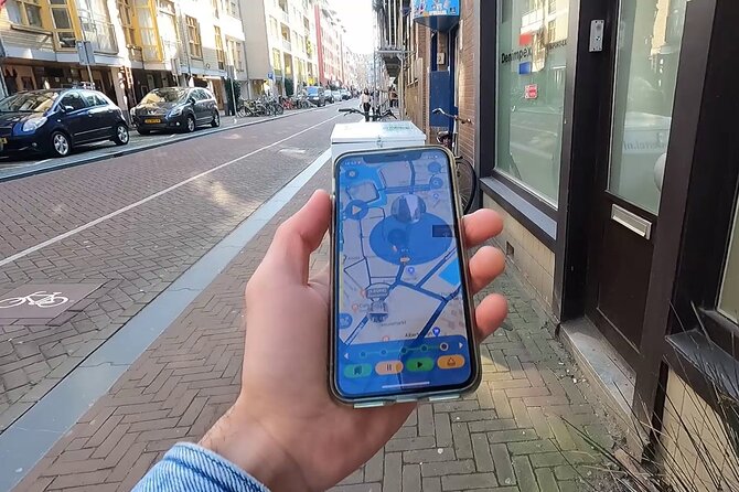 Amsterdam Smartphone App Self-Guided GPS Walking Tour - Meeting and End Points