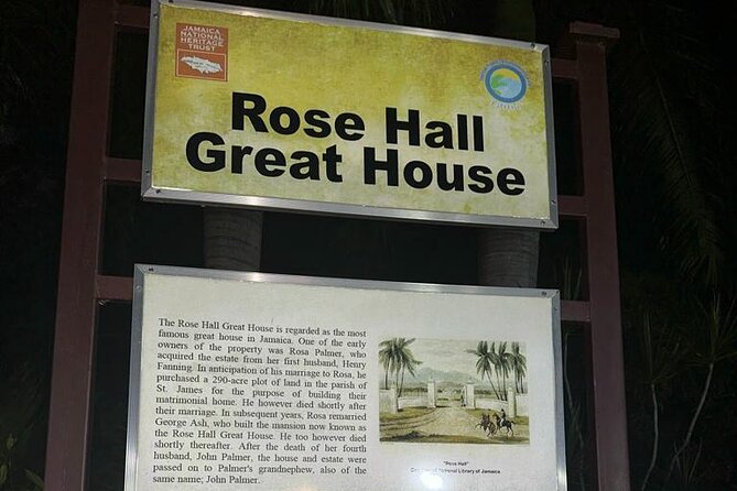Annie Palmer Great White Witch of Rose Hall Tour, Montego Bay - Inclusions and Exclusions