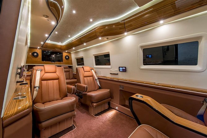 Antalya Airport (AYT) to Akdeniz Port Transfer - TOP VIP Minibus - Vehicle and Capacity Details