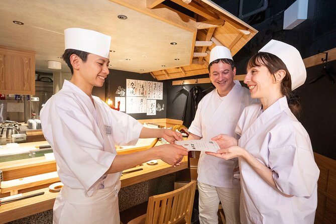 Asakusa Sushi Making at Tama Sushi - Sushi Preparation and Hands-on Class
