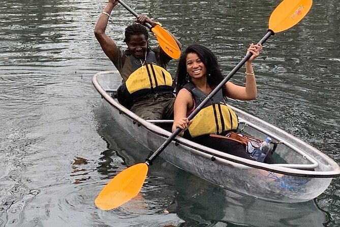 Austin Glass Bottom Kayak Tour With Olympian - Unique Features of the Glass-Bottom Kayak