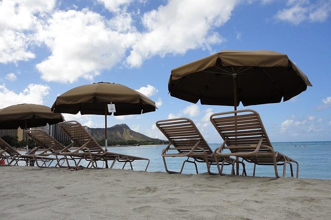 Beach Umbrella and Chair Set Rental - Meeting Point and Check-in
