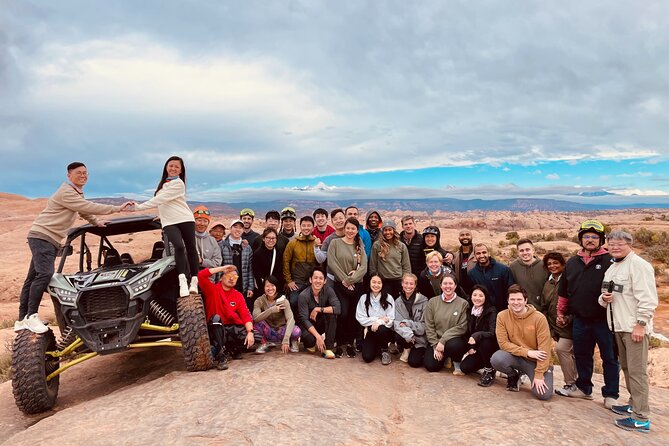 BEST! Hells Revenge U-Drive 4X4 Tour in Moab +Dinosaur Tracks! - Panoramic Views and Rugged Terrain