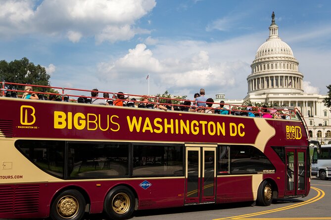 Big Bus DC: Hop-On Hop-Off Sightseeing Tour With 17 Stops - Key Attractions
