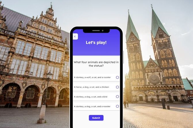 Bremen Exploration Private Game and City Tour on Your Phone - Flexibility With Start and End