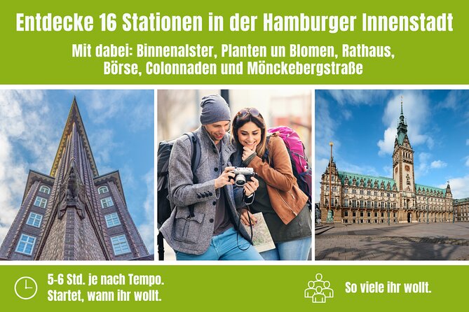 City Game Scavenger Hunt Hamburg City Center - Independent City Tour - Key Details and Logistics