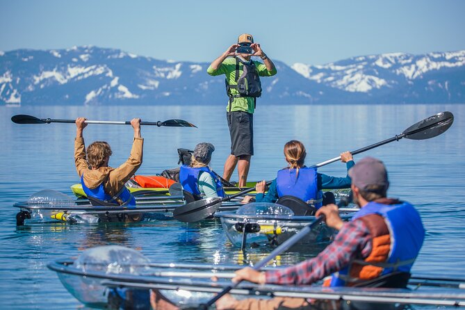 Clear Kayak Tour of Lake Tahoe - Discovering Bonsai Rock and the South Shoreline