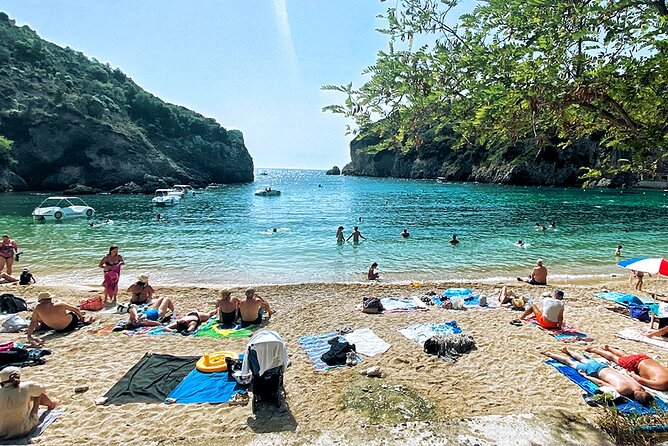 Corfu Palaiokastritsa Swim and Afionas Sunset Tour - Itinerary Overview