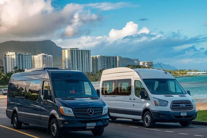 Departure - Private Transfer Waikiki Hotel to Airport - Pickup and Drop-off Details