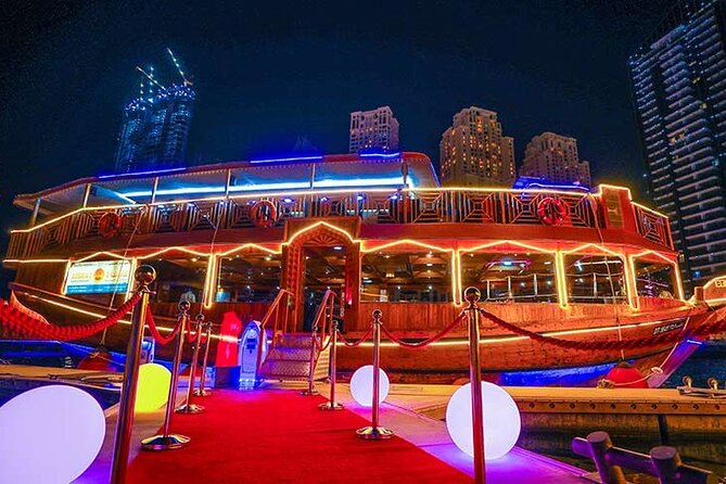 Dhow Cruise Dinner - Marina Dubai With Transfers - Unique Dining Experience