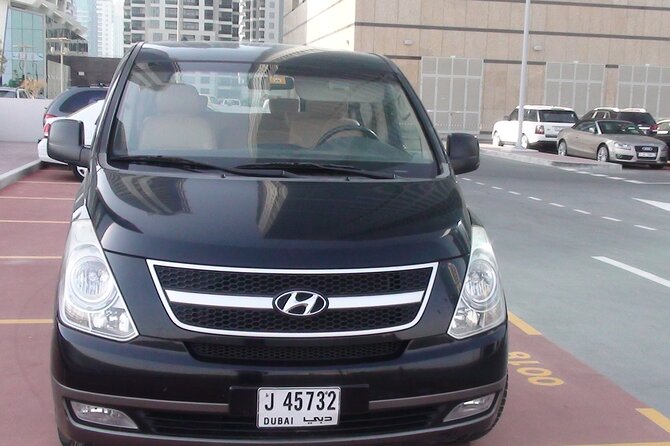 Dubai Airport to Abu Dhabi City Transfer - Vehicle and Driver Information