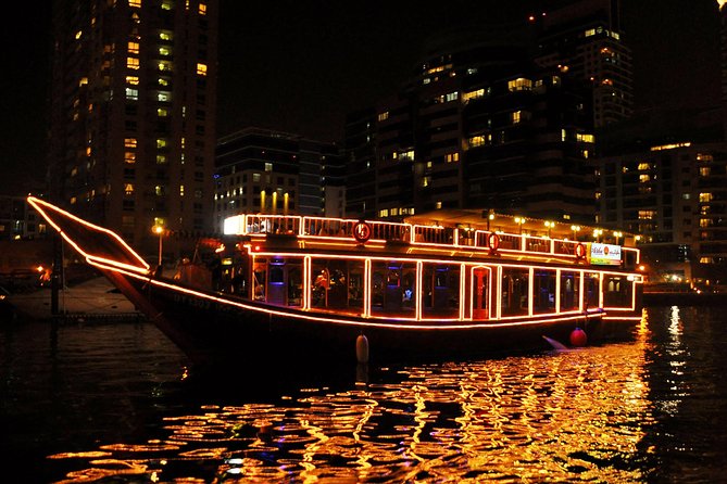 Dubai Marina Dhow Dinner Cruise With Transfers - Whats Included