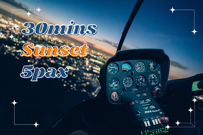 【30mins-5pax】Tokyo Departure: Sunset & Night Cruising Flight - Passenger Requirements