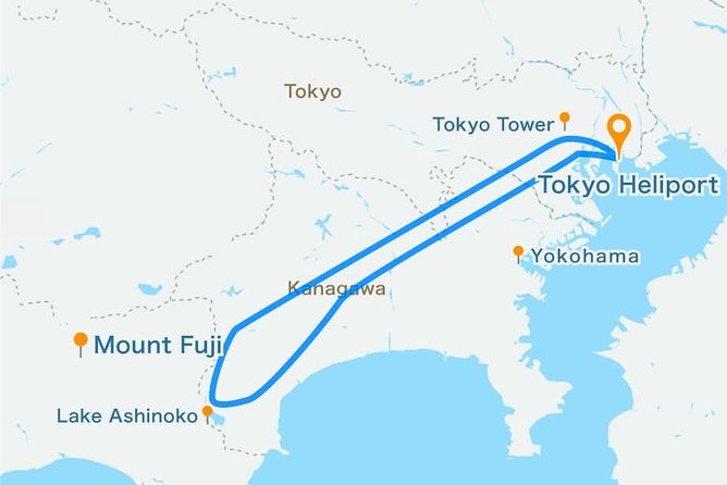 【75 Mins】 Tokyo-Mt.Fuji Tour: Mt. Fuji Helicopter Tour - Weight and Safety Restrictions