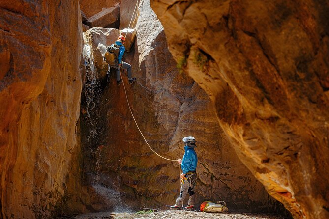 East Zion: Stone Hollow Full-day Canyoneering Adventure - Exploring the Remarkable Slot Canyons
