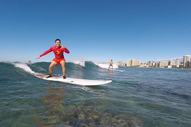 Exclusive Group Surfing Lesson With Waikiki Courtesy Shuttle - Lesson Details and Inclusions