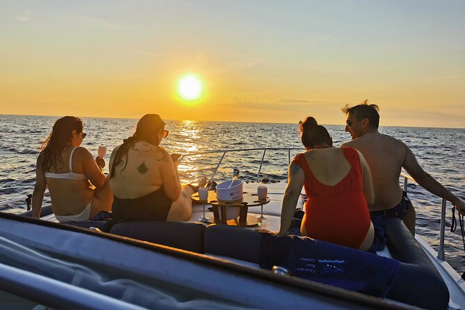 Exclusive Sunset From Sorrento on a 12 Meter Boat - Enjoying the Exclusive Sunset