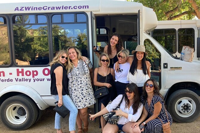 Five Star AZ Wine Crawler Tour 4- 12 PPL - Whats Included in the Experience