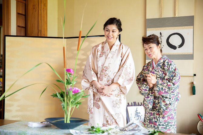 Flower Arrangement Experience With Simple Kimono in Okinawa - Meeting and End Point