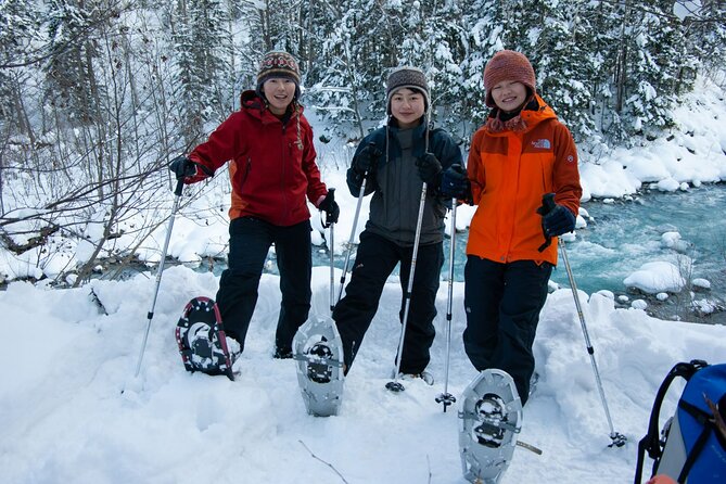 Forest Snowshoeing in White Birch and Blue River Course - Snowshoe and Gear Rental