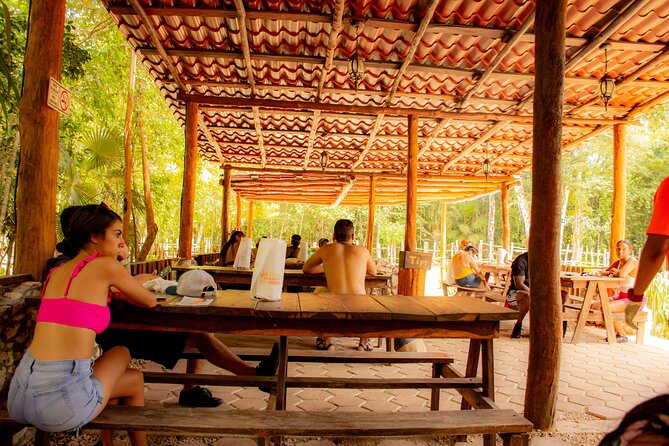 From Playa Del Carmen Experience ATV (Shared) Zipline & Cenote- Includes Lunch - Inclusions and Features